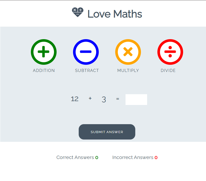 love-maths screenshot
